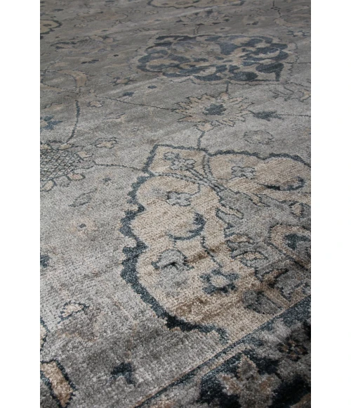 Exquisite Rugs Antique Weave Bamboo Gray/Denim 34838X10 8ft.X10ft. Rect. Rug