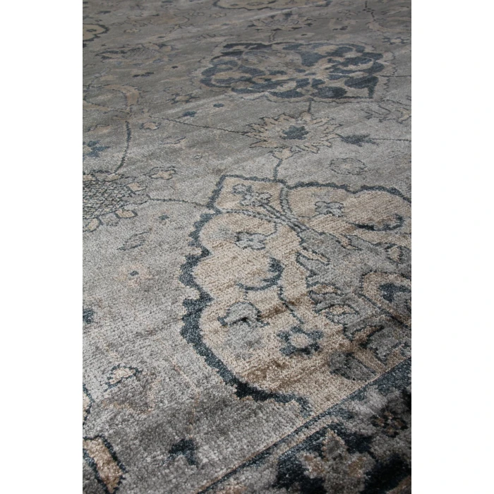 Exquisite Rugs Antique Weave Bamboo Gray/Denim 34838X10 8ft.X10ft. Rect. Rug