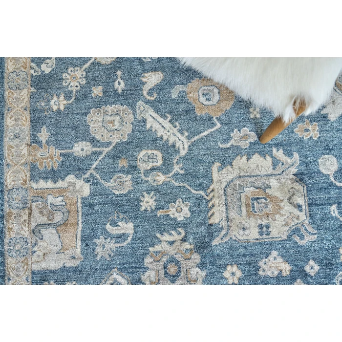 Exquisite Rugs Museum Navy 34941X16 1ft.X1ft.6in. Rect. Rug