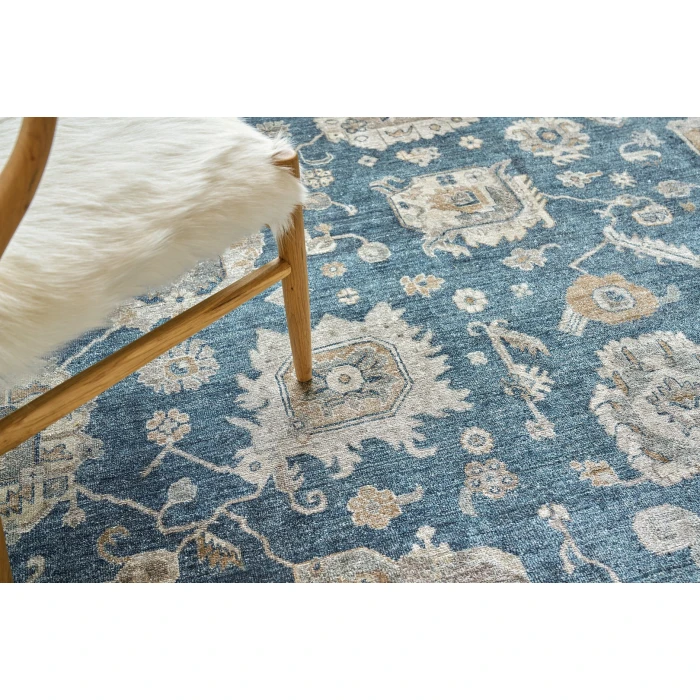 Exquisite Rugs Museum Navy 34941X16 1ft.X1ft.6in. Rect. Rug