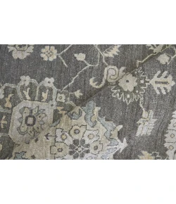Exquisite Rugs Museum Midnight Charcoal 34951X16 1ft.X1ft.6in. Rect. Rug