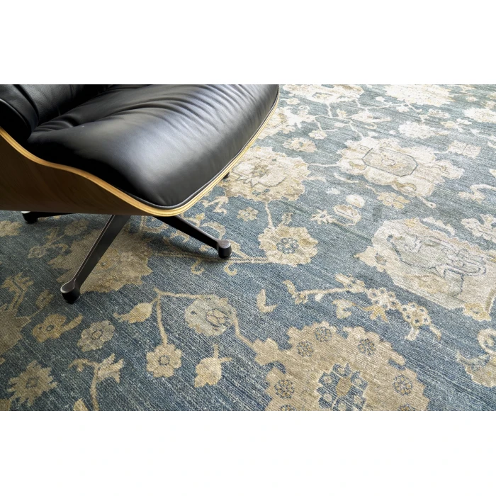 Exquisite Rugs Museum Blue 34969X12 9ft.X12ft. Rect. Rug