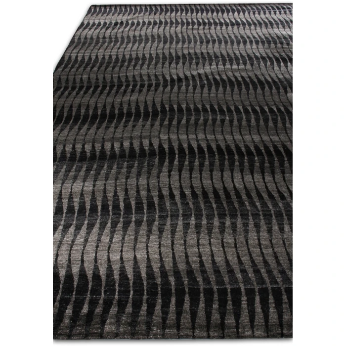 Exquisite Rugs Super Tibetan Black/Gray 352410X14 10ft.X14ft. Rect. Rug