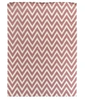 Exquisite Rugs Flatweave Pink/White 35415X8 5ft.X8ft. Rect. Rug