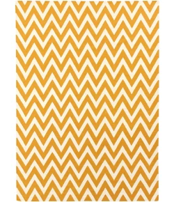 Exquisite Rugs Flatweave Light Orange/White 35425X8 5ft.X8ft. Rect. Rug