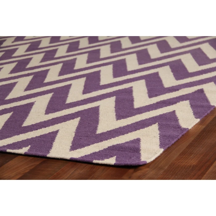 Exquisite Rugs Flatweave Light Purple/White 354812X15 12ft.X15ft. Rect. Rug