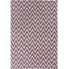 Exquisite Rugs Flatweave Purple/White 3549116X146 11ft.6in.X14ft.6in. Rect. Rug