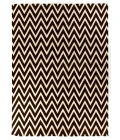 Exquisite Rugs Flatweave Mahogany/White 35545X8 5ft.X8ft. Rect. Rug