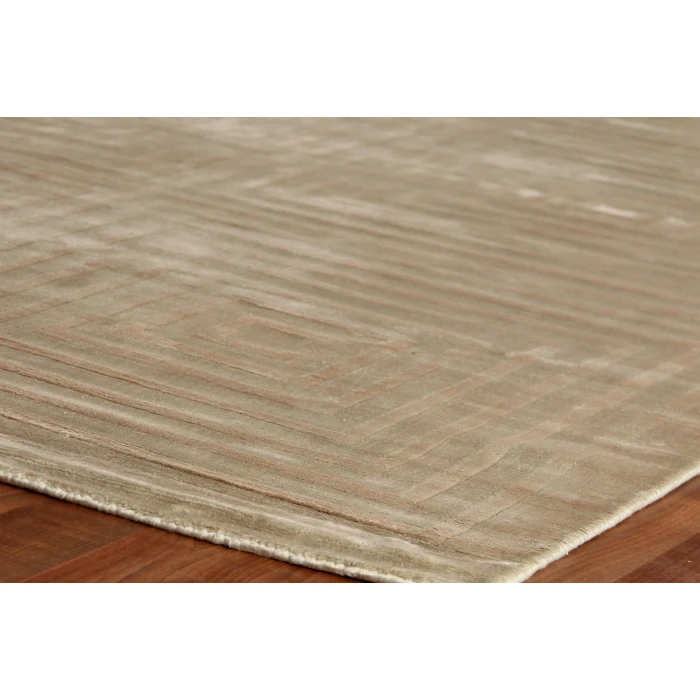 Exquisite Rugs Dove Embossed Light Beige 35736X9 6ft.X9ft. Rect. Rug