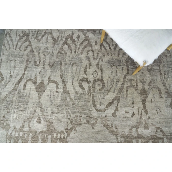 Exquisite Rugs Antique'd Silk Beige 36318X10 8ft.X10ft. Rect. Rug