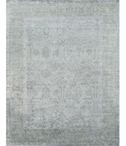 Exquisite Rugs Antique'd Silk Aqua 36328X10 8ft.X10ft. Rect. Rug