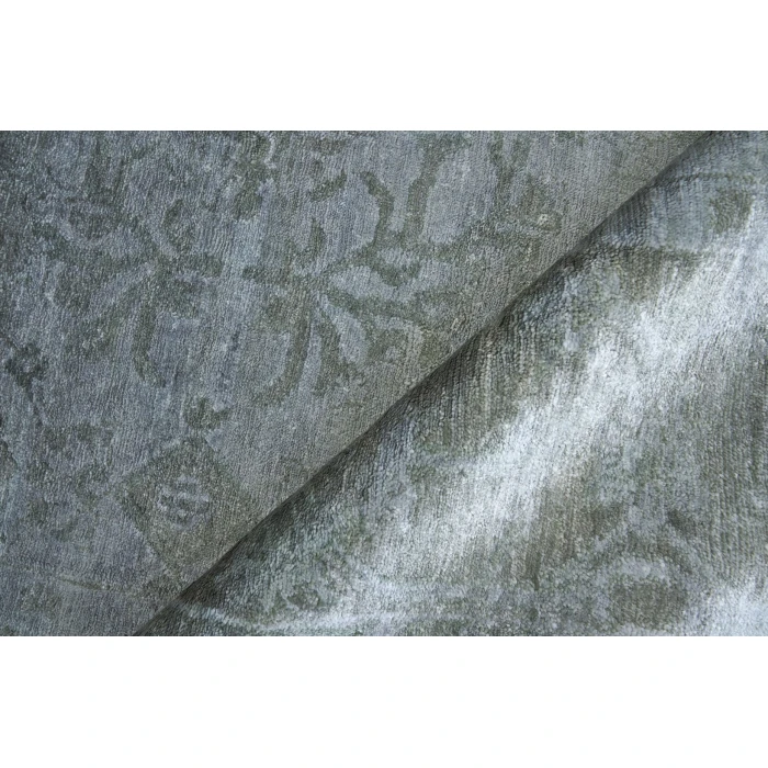 Exquisite Rugs Antique'd Silk Aqua 36328X10 8ft.X10ft. Rect. Rug