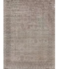 Exquisite Rugs Antique'd Silk Silver 37076X9 6ft.X9ft. Rect. Rug