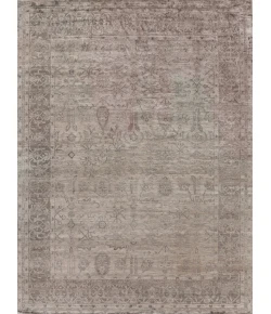 Exquisite Rugs Antique'd Silk Silver 37076X9 6ft.X9ft. Rect. Rug