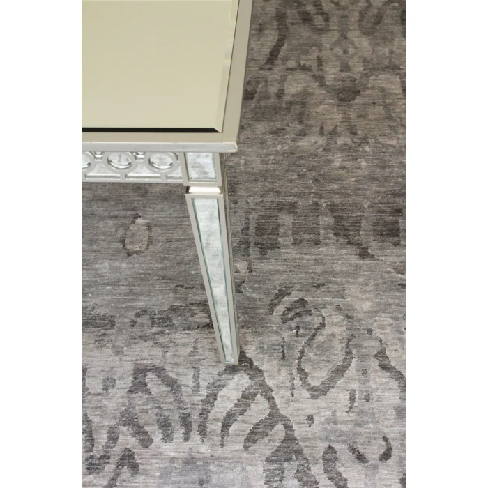 Exquisite Rugs Antique'd Silk Silver 37089X12 9ft.X12ft. Rect. Rug