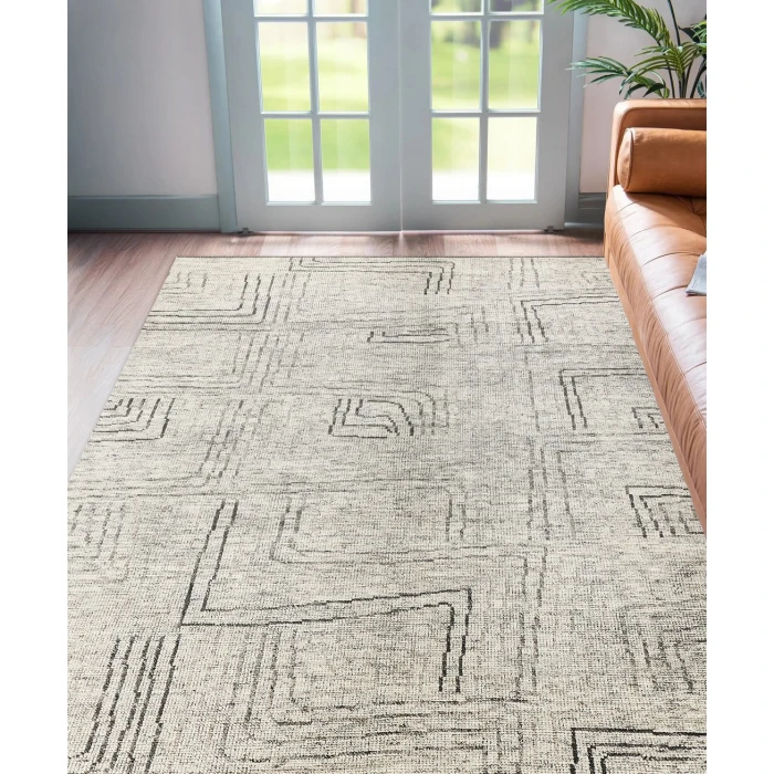 Exquisite Rugs Aldridge Ivory/Gray/Beige 38079X12 9ft.X12ft. Rect. Rug