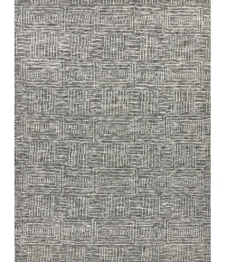 Exquisite Rugs Aldridge Charcoal/Ivory 38101X16 1ft.X1ft.6in. Rect. Rug