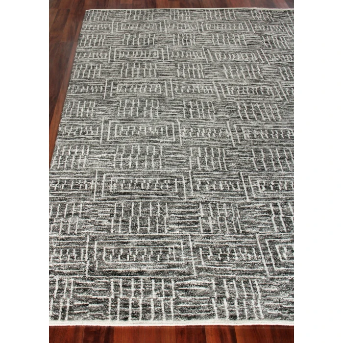 Exquisite Rugs Aldridge Charcoal/Ivory 381014X18 14ft.X18ft. Rect. Rug