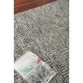 Exquisite Rugs Aldridge Charcoal/Ivory 381066X17 6ft.6in.X17ft. Rect. Rug
