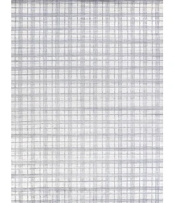 Exquisite Rugs Fairbanks White/Light Silver 38351X16 1ft.X1ft.6in. Rect. Rug