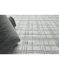 Exquisite Rugs Fairbanks White/Light Silver 38356X9 6ft.X9ft. Rect. Rug