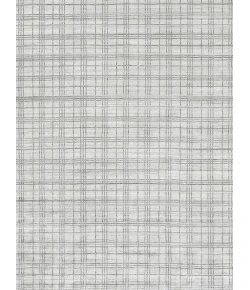Exquisite Rugs Fairbanks White/Gray 38381X16 1ft.X1ft.6in. Rect. Rug