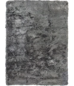 Exquisite Rugs Sheepskin Dark Gray 3841136X176 13ft.6in.X17ft.6in. Rect. Rug