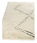 Exquisite Rugs Moroccan Ivory/Black 38531X16 1ft.X1ft.6in. Rect. Rug