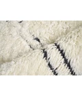 Exquisite Rugs Moroccan Ivory/Black 38531X16 1ft.X1ft.6in. Rect. Rug