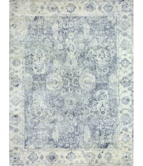 Exquisite Rugs Cassina Light Silver/Blue 390212X15 12ft.X15ft. Rect. Rug