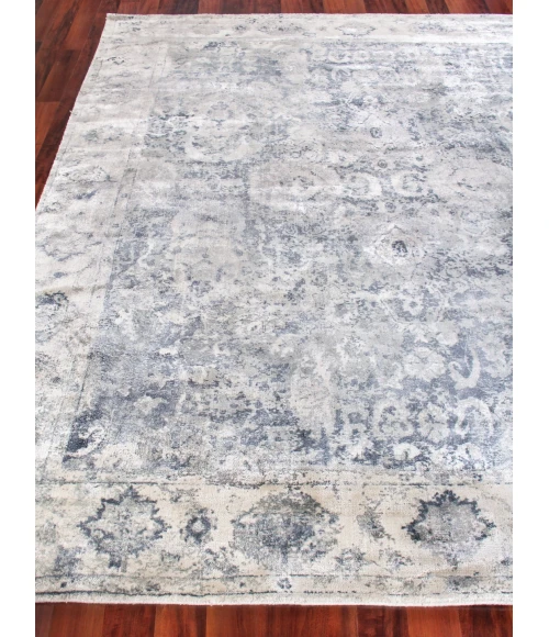 Exquisite Rugs Cassina Light Silver/Blue 390212X15 12ft.X15ft. Rect. Rug