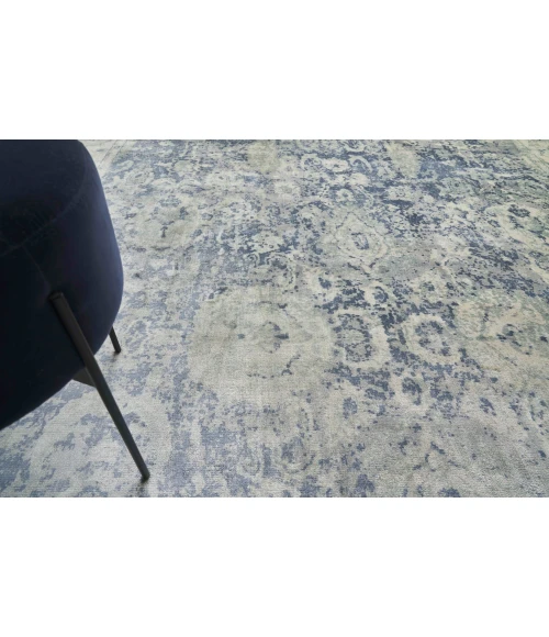 Exquisite Rugs Cassina Light Silver/Blue 390212X15 12ft.X15ft. Rect. Rug