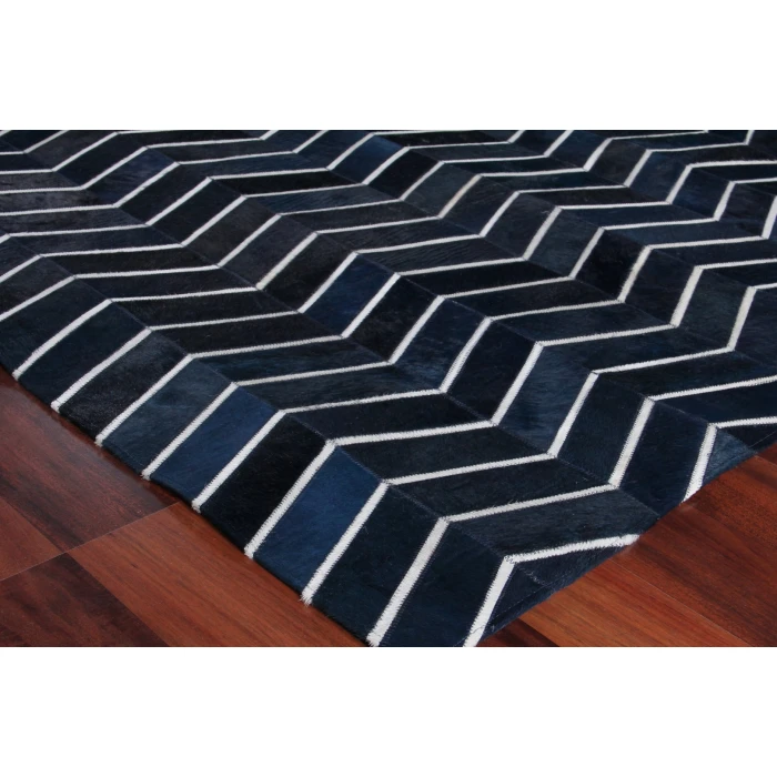 Exquisite Rugs Natural Hide Blue/Multi 3921136X176 13ft.6in.X17ft.6in. Rect. Rug