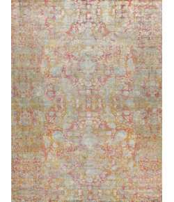 Exquisite Rugs Antolini Gray/Rust/Gold 39421X16 1ft.X1ft.6in. Rect. Rug