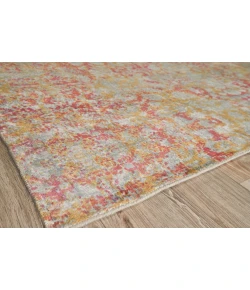 Exquisite Rugs Antolini Gray/Rust/Gold 39421X16 1ft.X1ft.6in. Rect. Rug