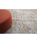 Exquisite Rugs Antolini Gray/Rust/Gold 39421X16 1ft.X1ft.6in. Rect. Rug