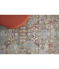 Exquisite Rugs Antolini Gray/Rust/Gold 39421X16 1ft.X1ft.6in. Rect. Rug