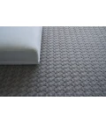 Exquisite Rugs Monroe Dark Taupe 39651X16 1ft.X1ft.6in. Rect. Rug