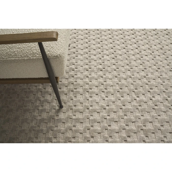 Exquisite Rugs Monroe Silk Light Gray 39711X16 1ft.X1ft.6in. Rect. Rug
