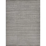 Exquisite Rugs Castelli Gray 39741X16 1ft.X1ft.6in. Rect. Rug