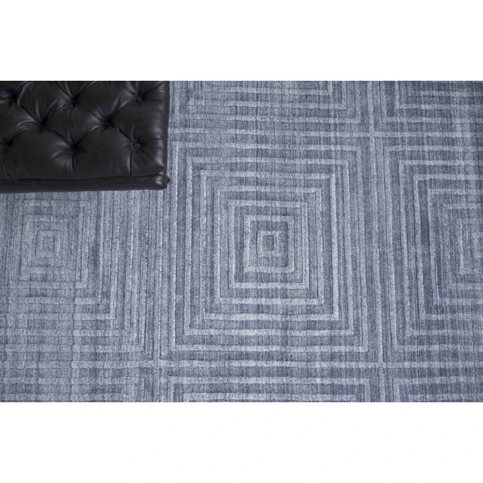 Exquisite Rugs Castelli Charcoal 39771X16 1ft.X1ft.6in. Rect. Rug