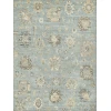 Exquisite Rugs Heirloom Light Blue/Gold 39831X16 1ft.X1ft.6in. Rect. Rug