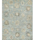 Exquisite Rugs Heirloom Light Blue/Gold 39831X16 1ft.X1ft.6in. Rect. Rug