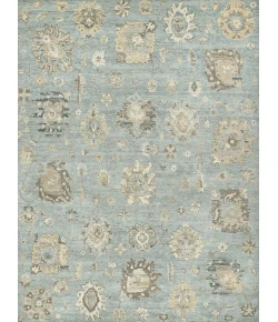 Exquisite Rugs Heirloom Light Blue/Gold 39836X9 6ft.X9ft. Rect. Rug