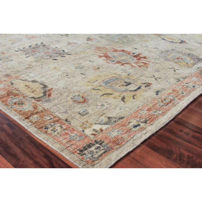 Exquisite Rugs Heirloom Beige/Rust 39841X16 1ft.X1ft.6in. Rect. Rug