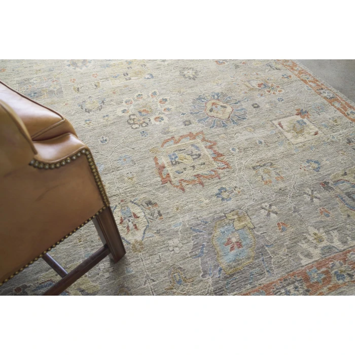 Exquisite Rugs Heirloom Beige/Rust 39841X16 1ft.X1ft.6in. Rect. Rug