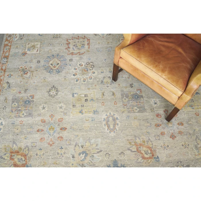 Exquisite Rugs Heirloom Beige/Rust 39841X16 1ft.X1ft.6in. Rect. Rug