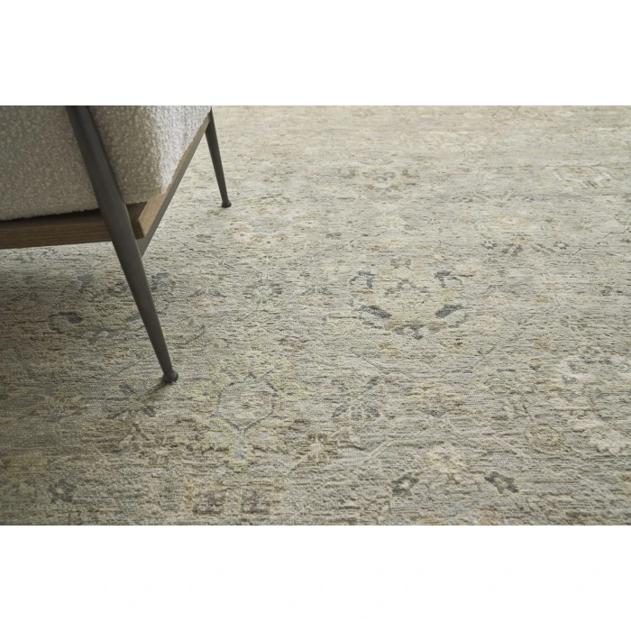 Exquisite Rugs Heirloom Gray/Beige 39851X16 1ft.X1ft.6in. Rect. Rug