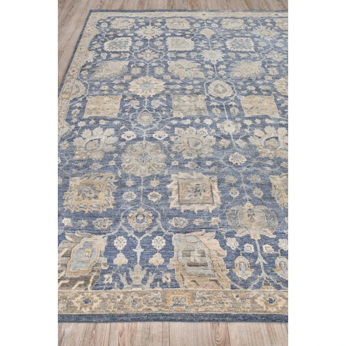 Exquisite Rugs Heirloom Blue 39861X16 1ft.X1ft.6in. Rect. Rug