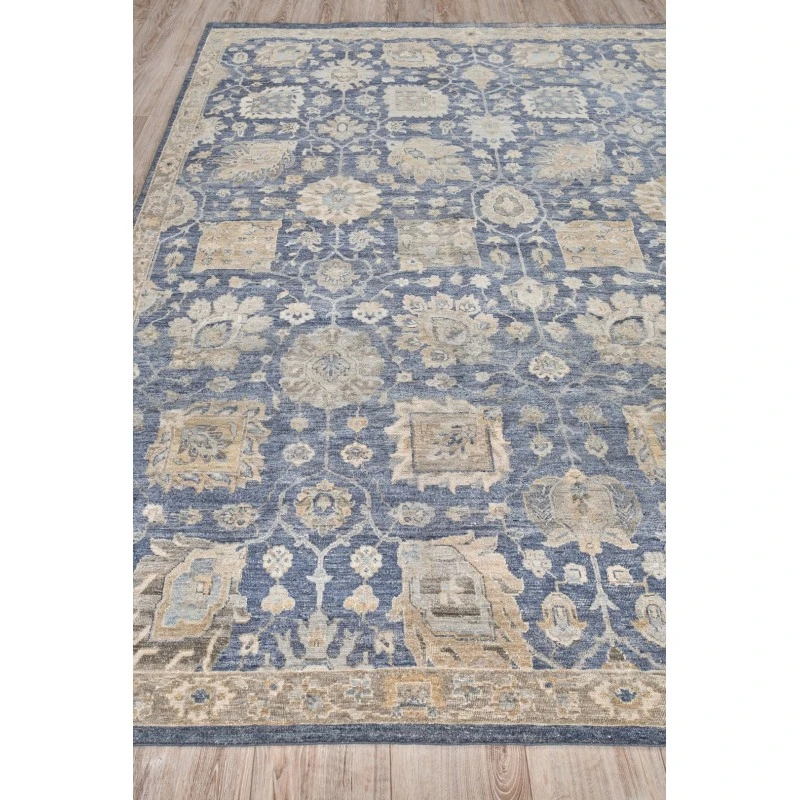 Exquisite Rugs Heirloom Blue 39861X16 1ft.X1ft.6in. Rect. Rug